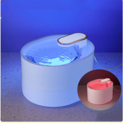 Automatic Pet Cat Water Fountain Mute Water feeder Bowl USB Charger