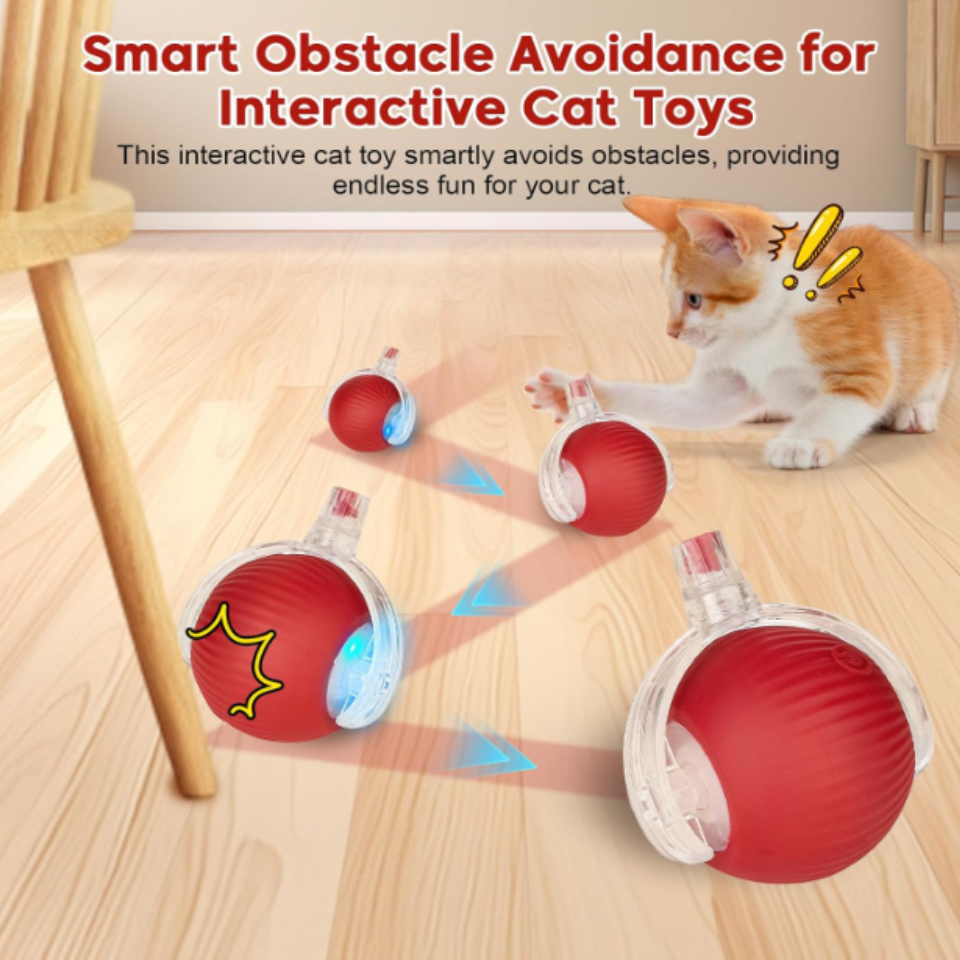Interactive Ball for Dog & Cat Electric Active Toys