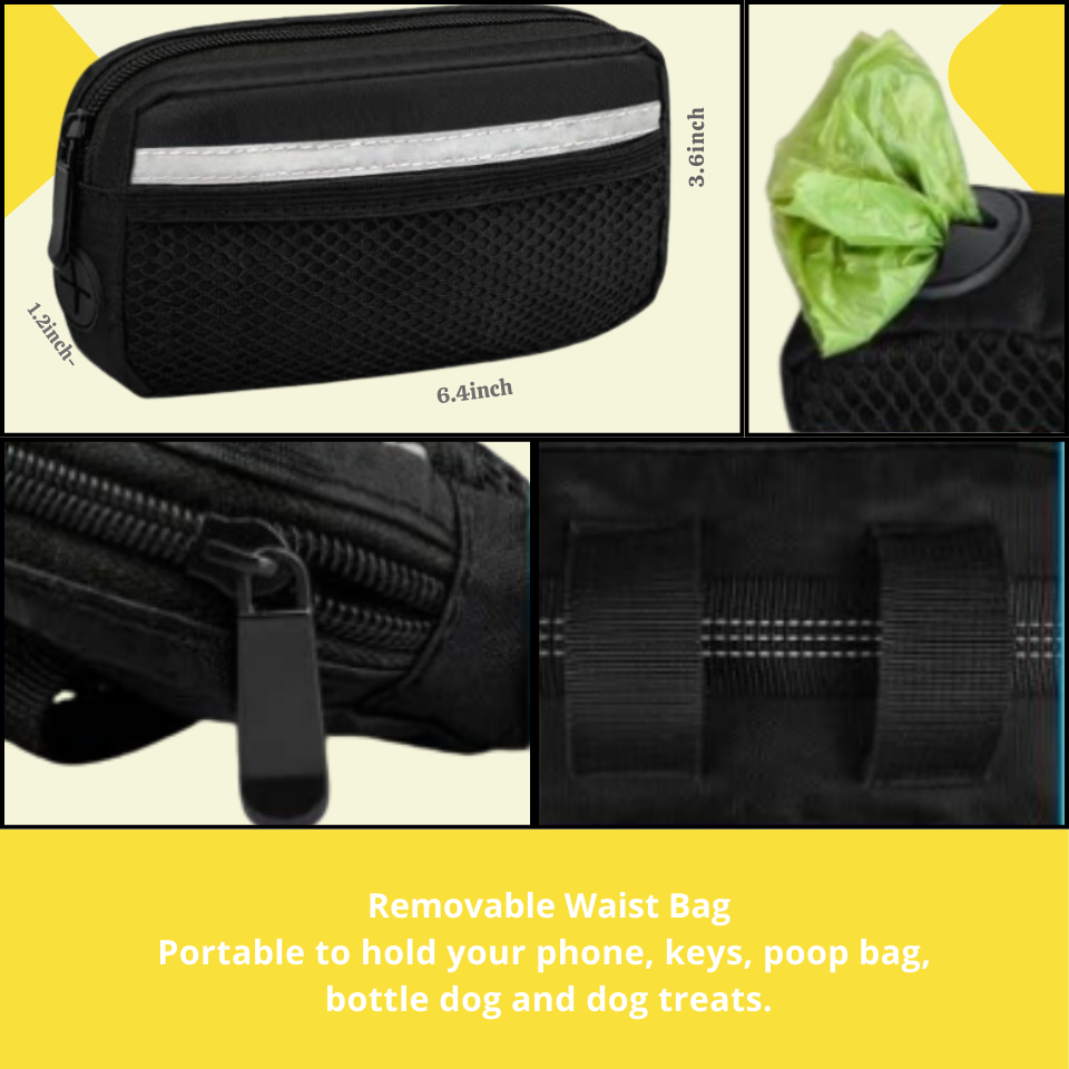 Hands-Free Leashes Pet Leashes Comfortable for Dog