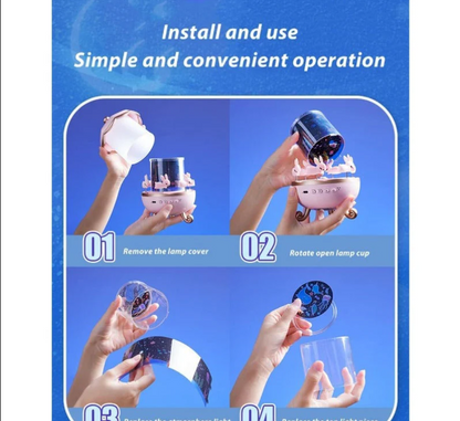 Machoue™ Christmas Musical Carousel Lamp