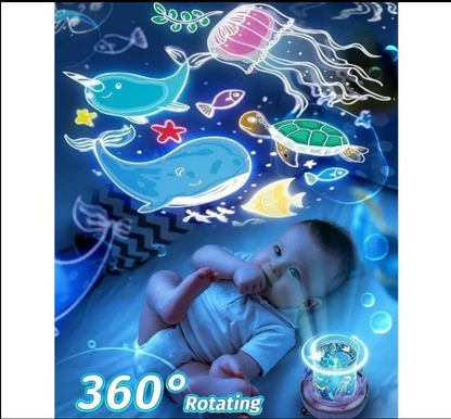 Machoue™ Christmas Musical Carousel Lamp