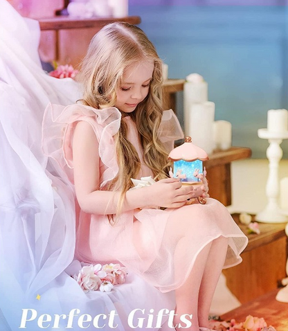 Machoue™ Christmas Musical Carousel Lamp